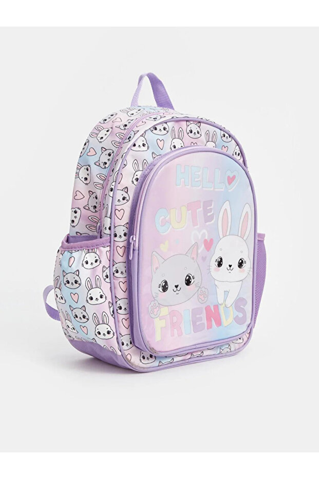 Lcw Accessories Printed Girls' School Bag School Bag11