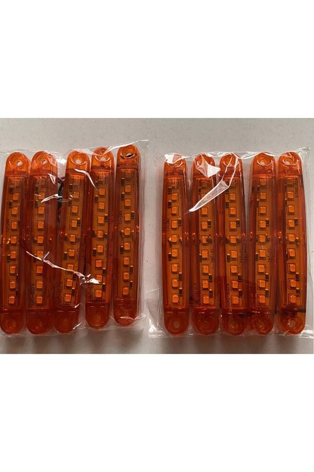 Itibar 9 Ledli Sarı Parmak Led (10'LU PAKET) - 1