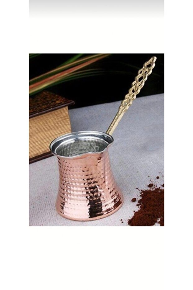 وعاء قهوة نحاسي فردي - 3