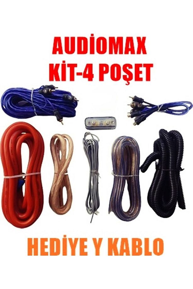 Netex Kablo Seti 4 Awg Amfi Kablo Seti Mx-kit4poşet - 2