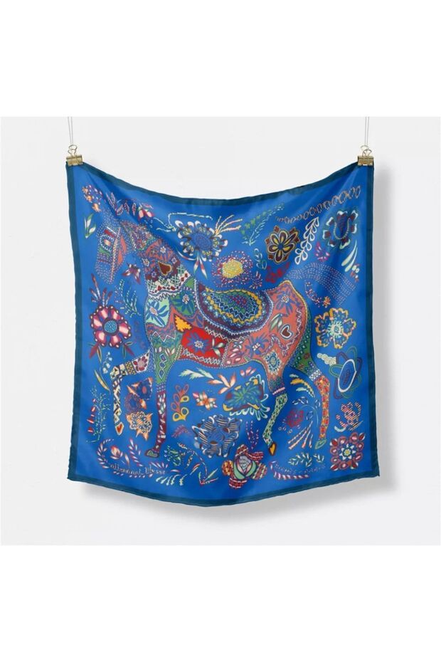 Eșarfă de oaie neon - 1