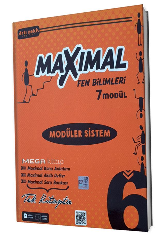 2024 6.SINIF MAXİMAL MODÜLER SİSTEM MATEMATİK, FEN, TÜRKÇE SETİ (3 Kitap) - 4