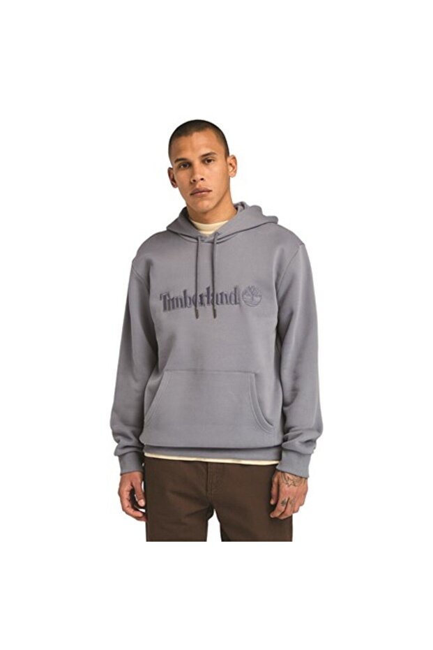Men's Gray Hampthon Hoodie Sweatshirt - Tb0a6vfj0731