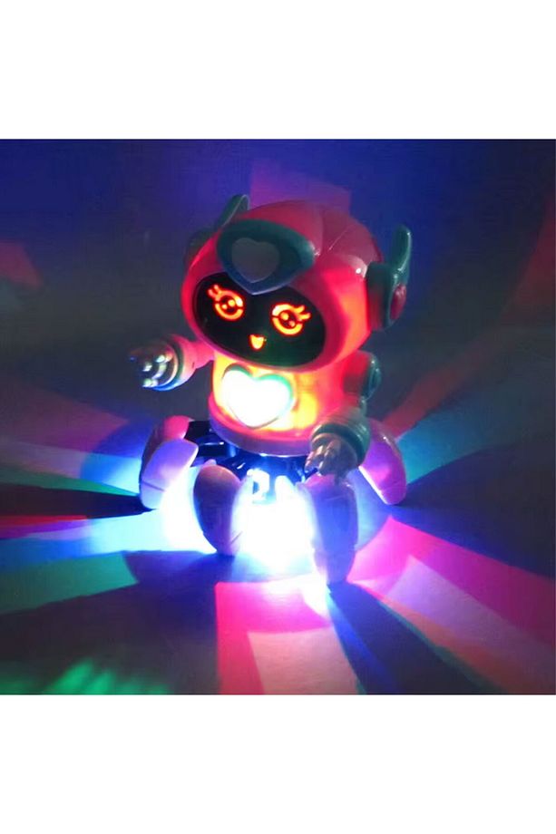 Sesli Işıklı Sevimli Robot - Uzaktan Kumandalı Robot - 4