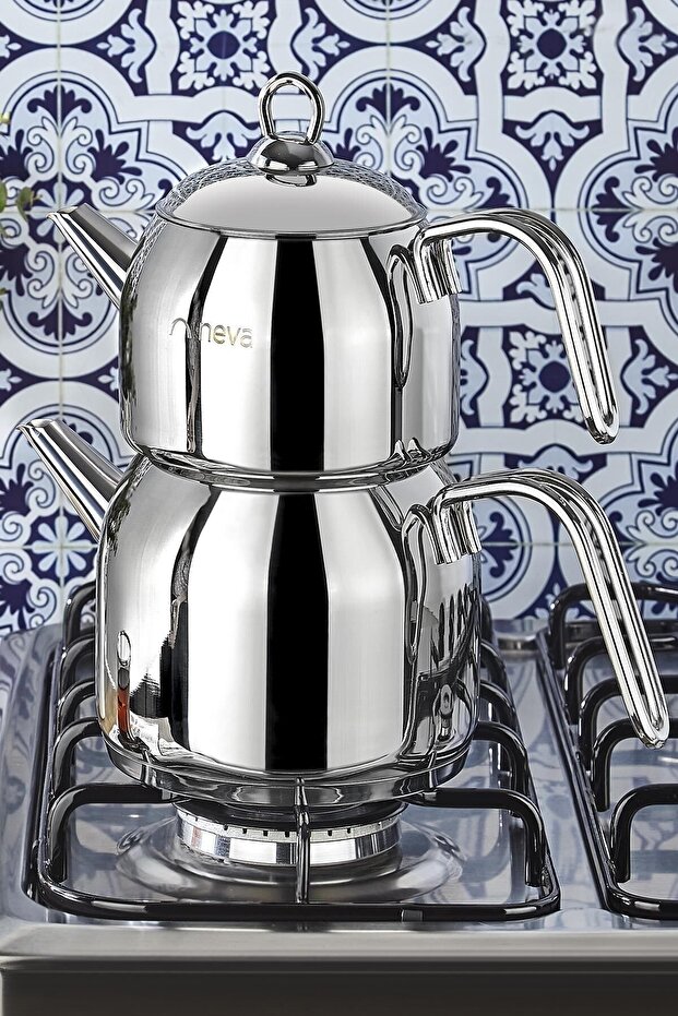 Atlantis Orta Boy Çelik Çaydanlık - 2