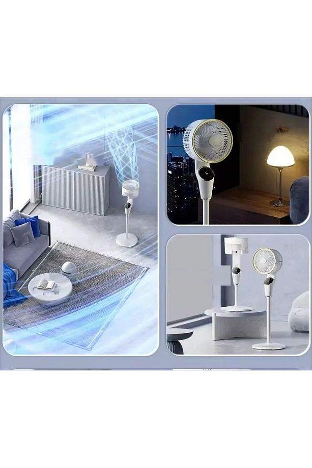 90cm Fan Led Ekranlı Kumandalı Vantilatör Ayarlanabilir 3 Farklı Boy CVR-MX45 - 8