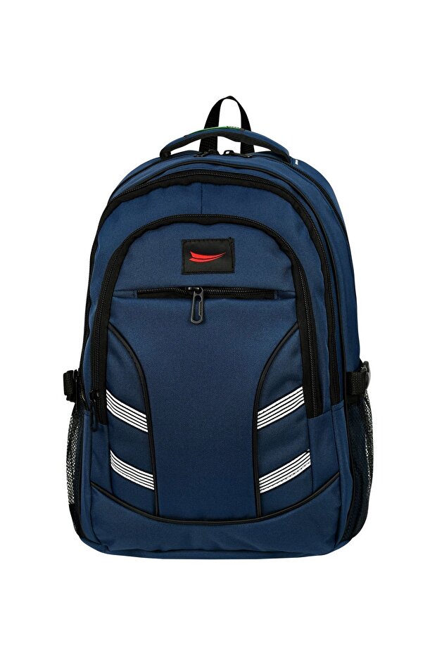 Waterproof Punterez Laptop and School Backpack - Stitched and Lined, Water Bottle Compartment