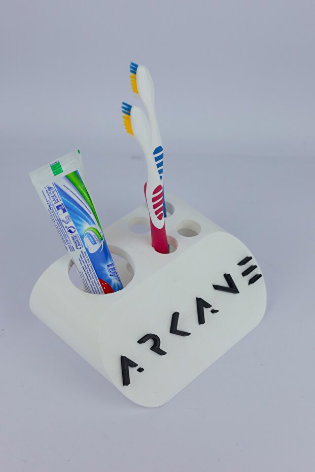 Arcane Decorative Toothbrush Holder - 4
