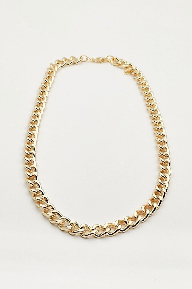 Thick Chain Cadena Necklace - 1