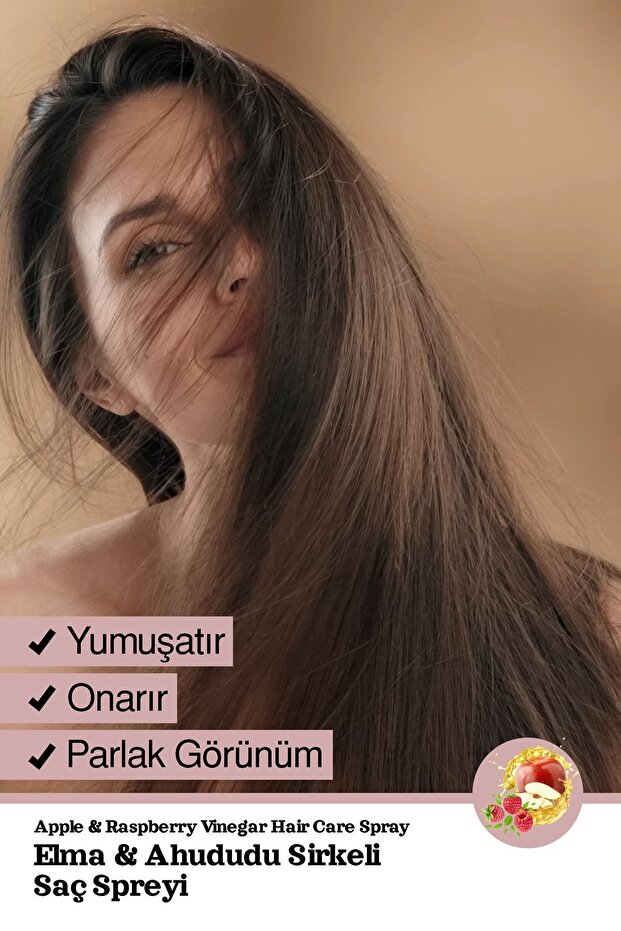 Elma&ahududu Sirkeli Bakım Spreyi 200ml - 4
