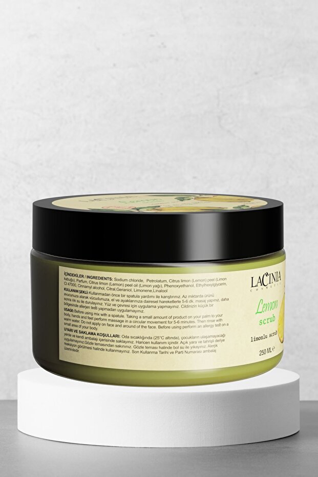 Limonlu Scrub 250ml - 4