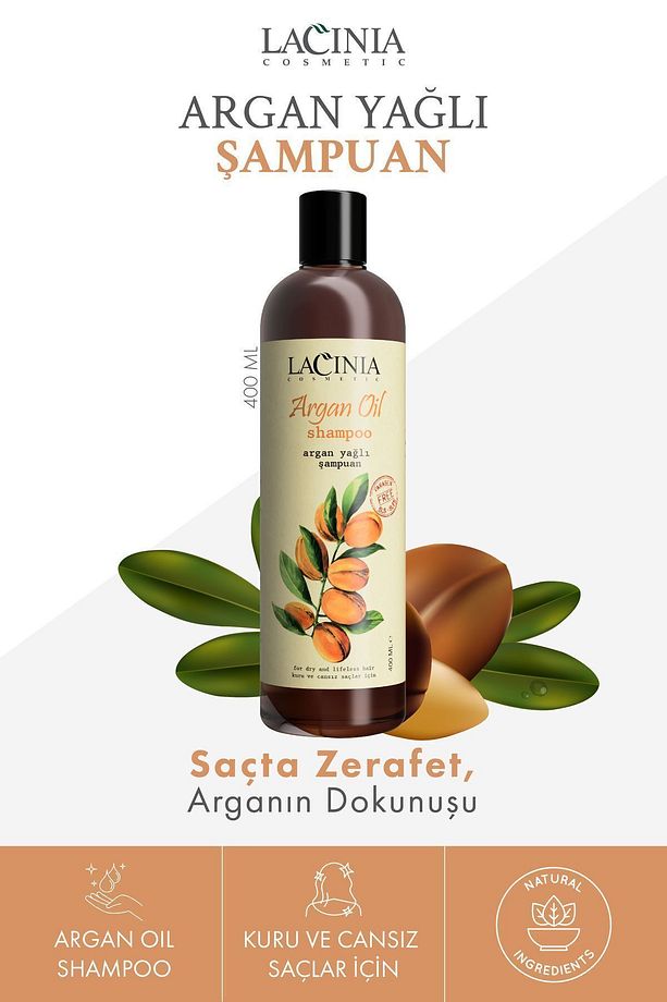Argan Yağlı Şampuan 400ml - 2