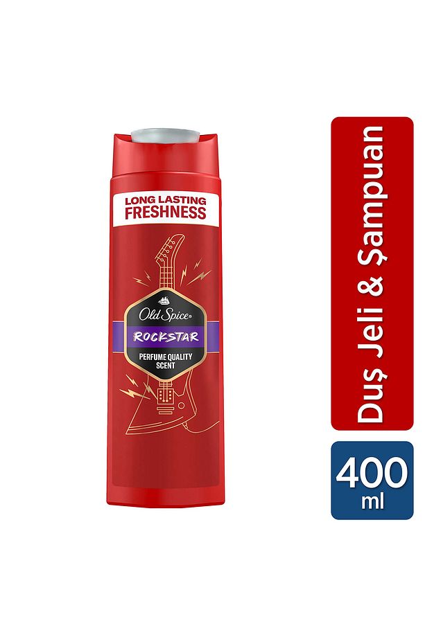 Rockstar Erkek Duş Jeli Ve Şampuan 400 Ml - 1