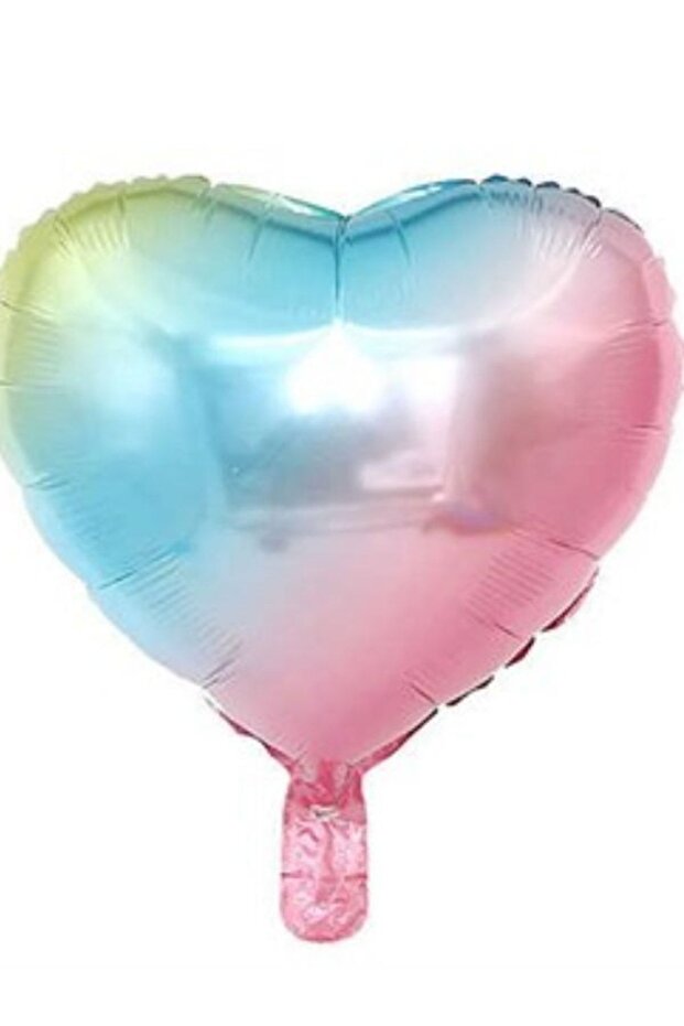 Rainbow Heart Foil Balloon 45 cm 1 Piece