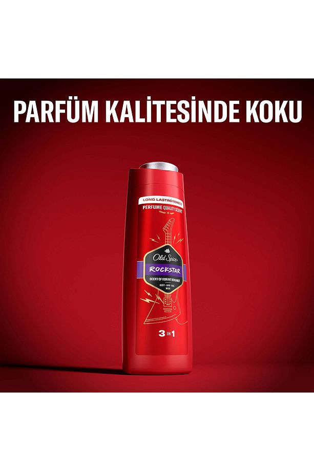 Rockstar Erkek Duş Jeli Ve Şampuan 400 Ml - 5