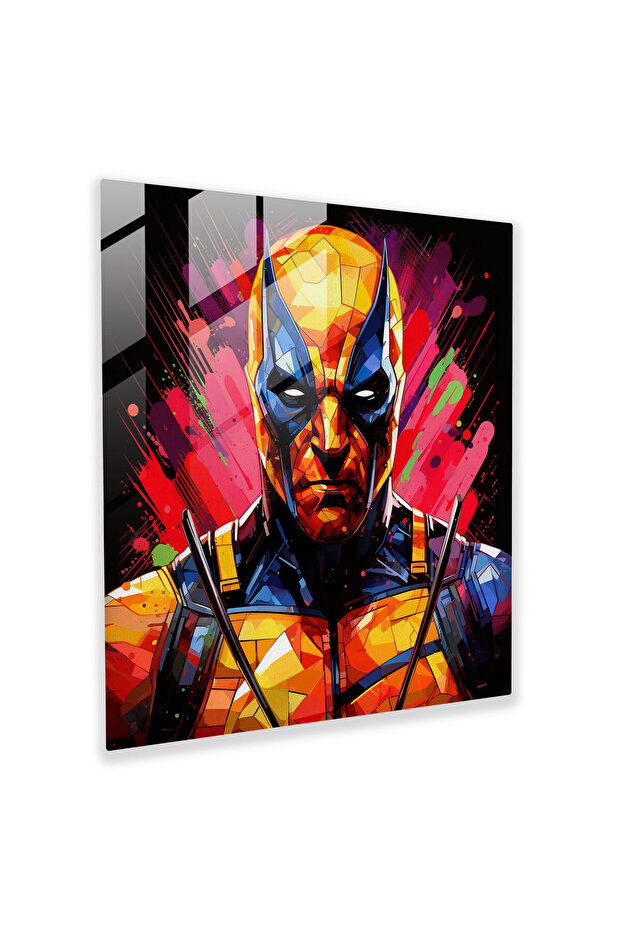 طباعة Marvel Pop Art Glass - Marvel، طباعة زجاجية، فن الزجاج، ديكور المنزل