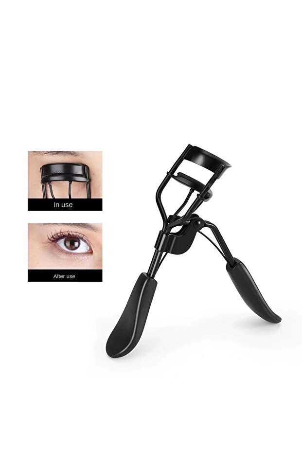 Eyelash Curling Scissors Plastic Handle
