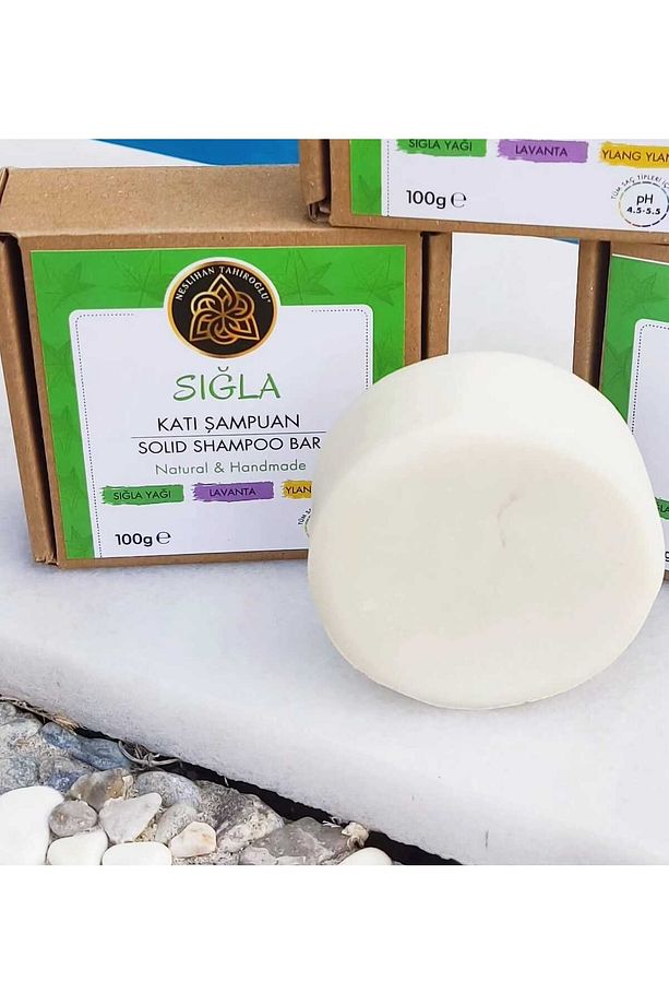 Sığla Katı Şampuan ( Sığla Solid Shampoo Bar ) 100 gr - 2
