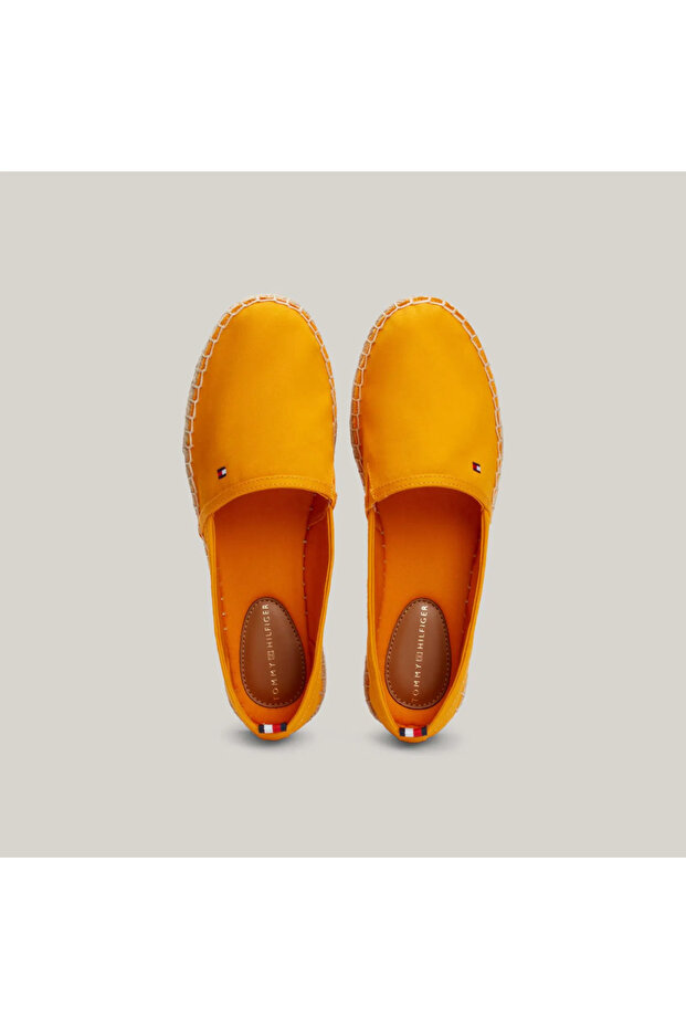 Basic Flat Kadın Turuncu Espadril - 1
