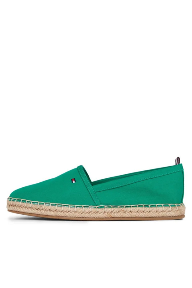 Basic Flat Kadın Yeşil Espadril - 2