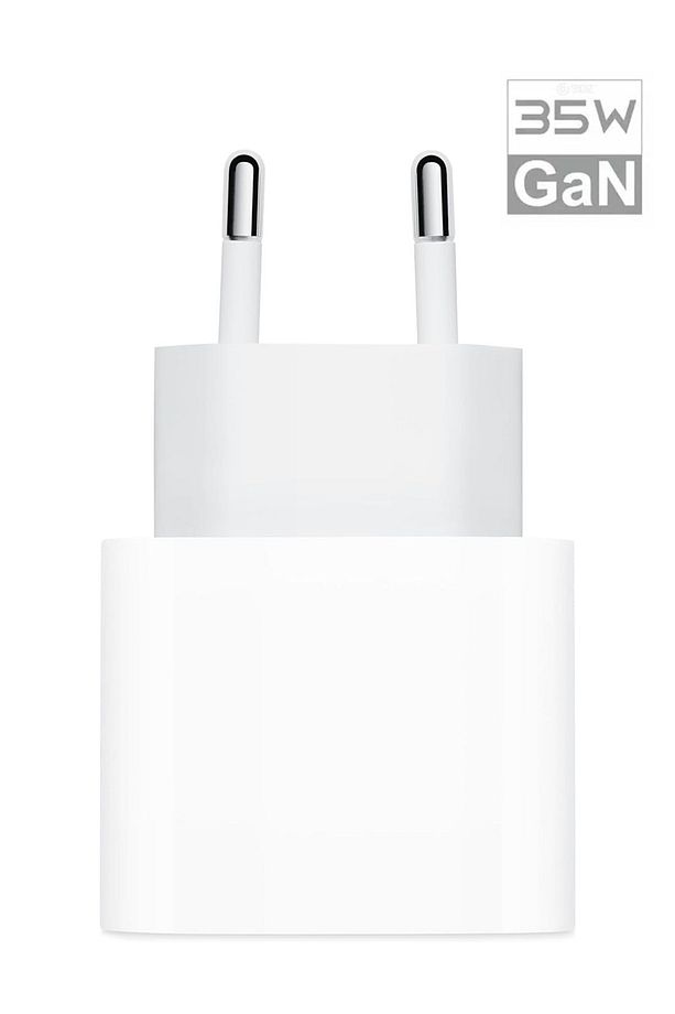 İphone 35w Usb-c Güç Adaptörü 16/15/14/13/12/11 P-max Gan Tech Şarj Type-c Hızlı Şarj (ISI AZALTIR) - 2