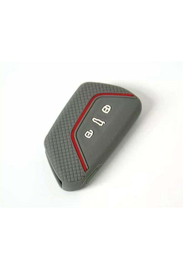 Luxury Golf 8 Seat Leon Gray Color Silicone Key Protection Case 1st Quality