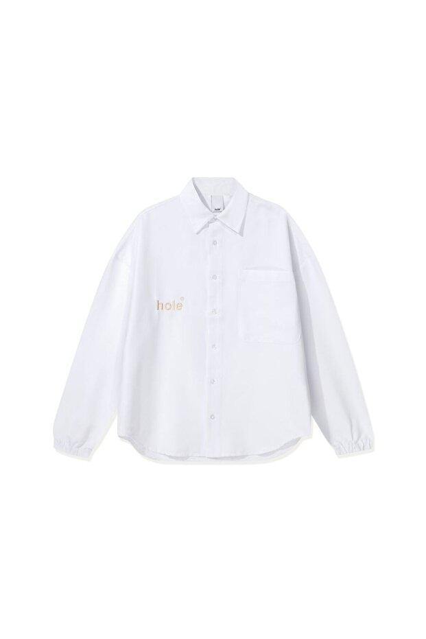 Hole Oversize Gömlek - 8