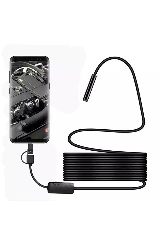 Endoskop Yılan Video Kamera Led'li 10 Metre 7 Mm - 1