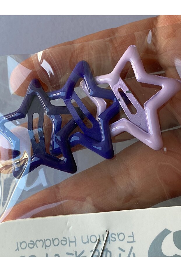Stars Snap Buckle - Set of 3