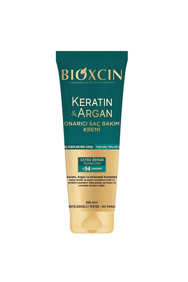 Keratin Onarıcı Bakım Şampuan 300 ml+Keratin Krem 250ml+Argan Yağı 150ml+Onarıcı Sıvı Yağ 150ml - 5