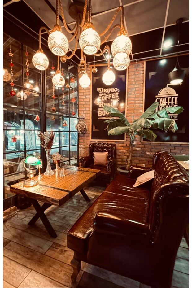 Ahşap Iron Sehpa - 1