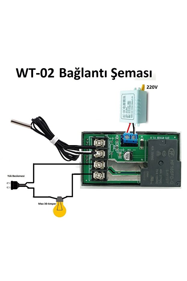 Smart Wifi 220V 30A Termostat/ Timer - 4