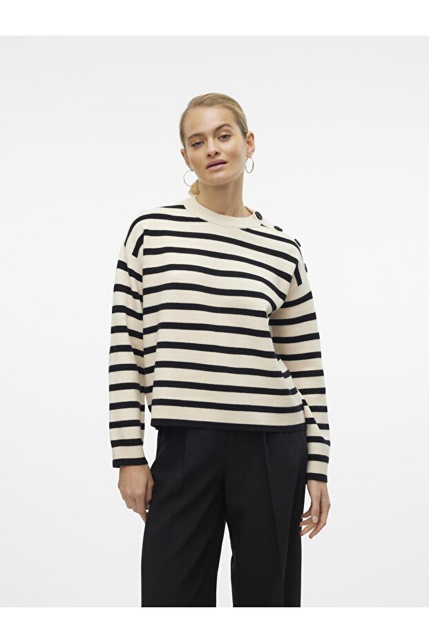 Strickpullover VMSABA Pullover - 1