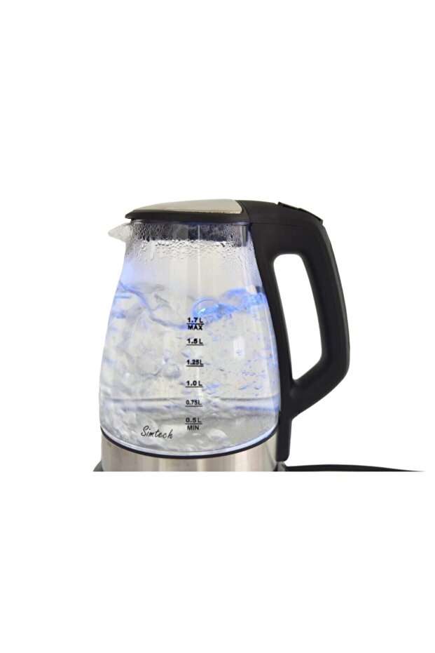 Sımtech Km-4716 Cam Kettle 1,7 Litre - 5