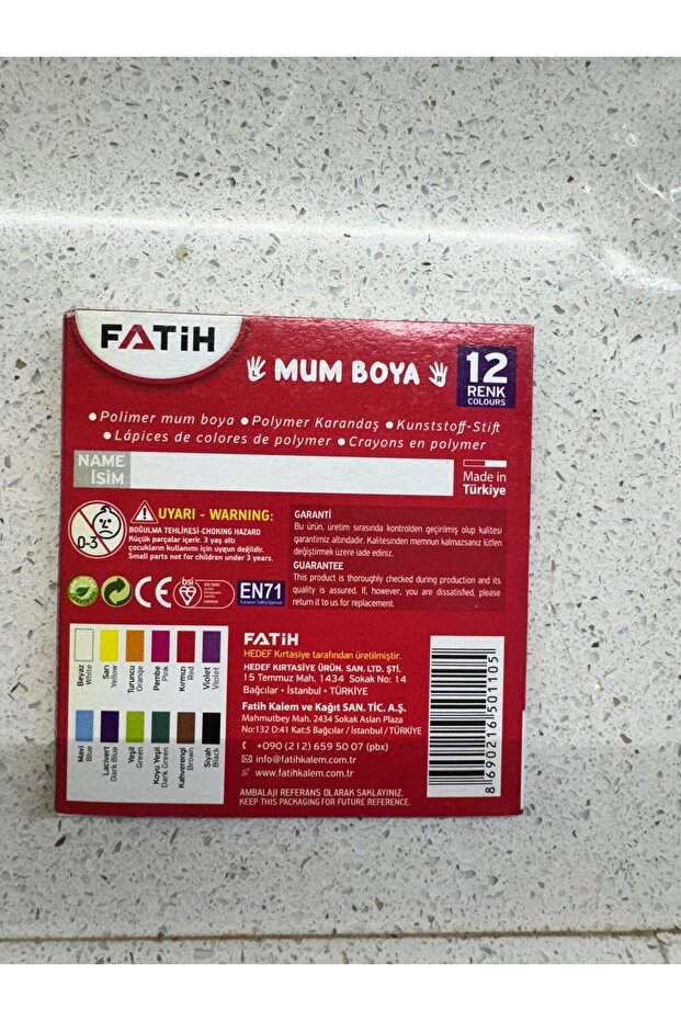 Mum Boya 12'li - 2