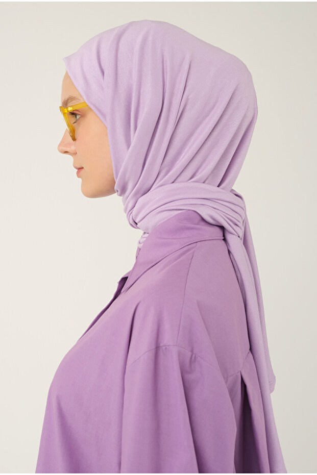 Penye Şal Açık Lila - 3