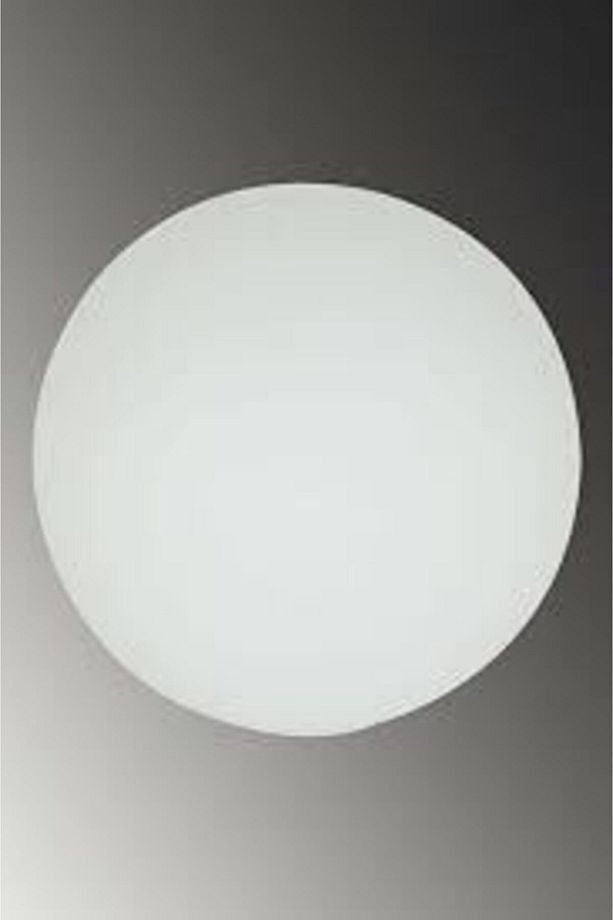 Karpuz Avize Kol Camı Mat Beyaz Boyalı E27(AĞIZ ÇAPI 7 CM-ÇAPI 14 CM) - 2
