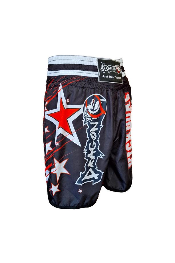 KB240 Kick Boks Şortu Dijital Baskılı Kick Boxing Antrenman Şortu - 4