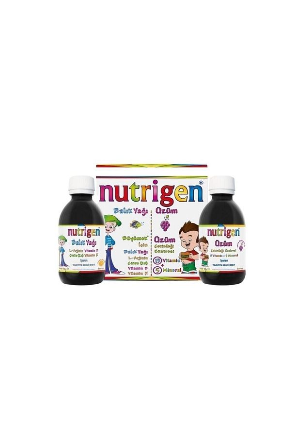 Balık Yağı 200 Ml + Üzüm Çekirdeği Ekstreli Şurup 200 Ml Avantajlı Ikili Set - 1