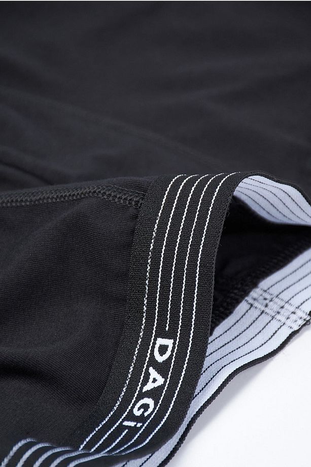 Siyah Basic Micro Modal Boxer - 3