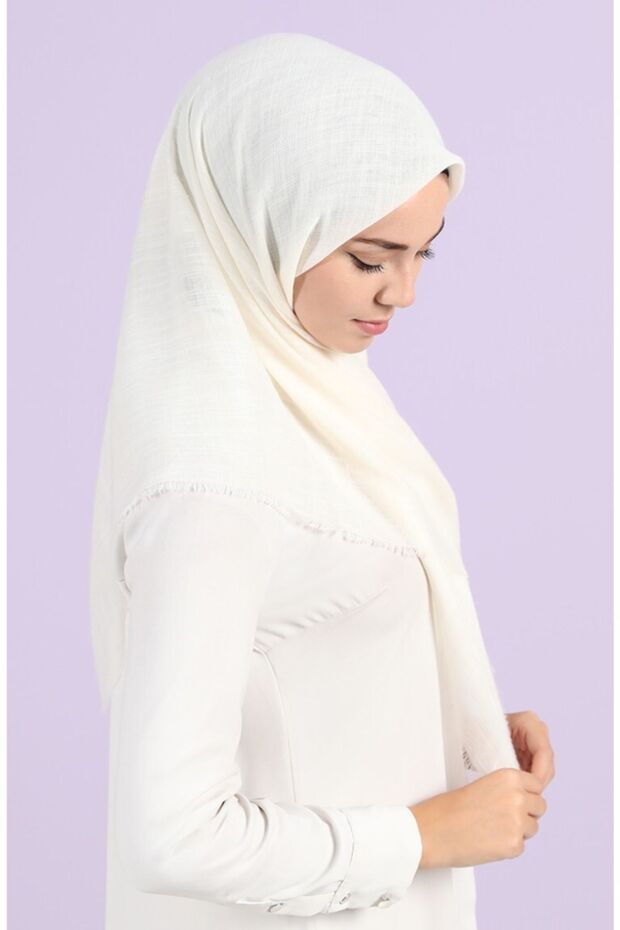 Cotton Flared Scarf 100x100cm