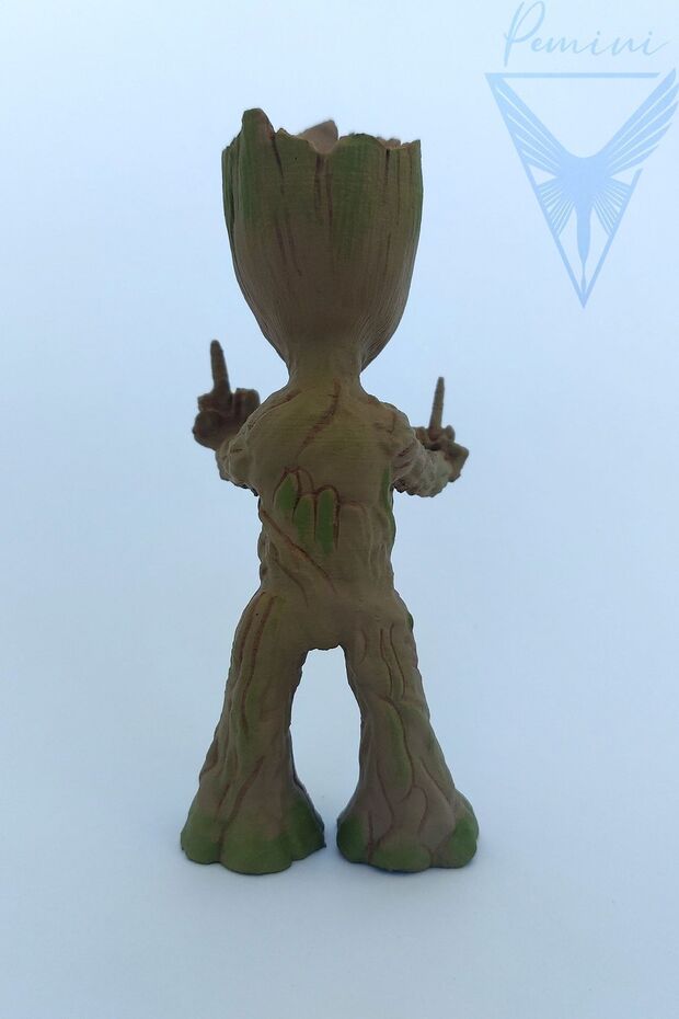 Marvel Angry Groot Figür Comics 15cm - 4