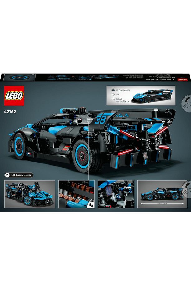 Technic 42162 Bugatti Bolide Agile Blue (905 Parça) - 4