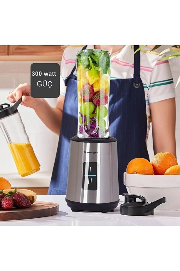 Fitmix Kişisel Smoothie Blender Kişisel Blender 600ml Meyve Sıkacağı - 8