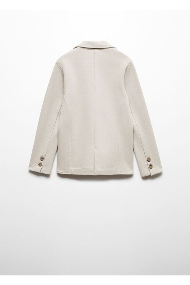 Woven Blazer Jacket - Regular Cut - 2