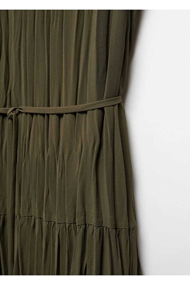 Pilili kısa elbise - 5