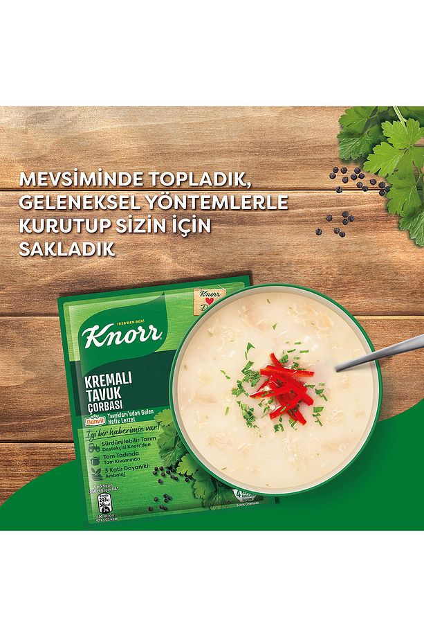 Kremalı Tavuk Çorbası 69 gr X 12 Adet - 3