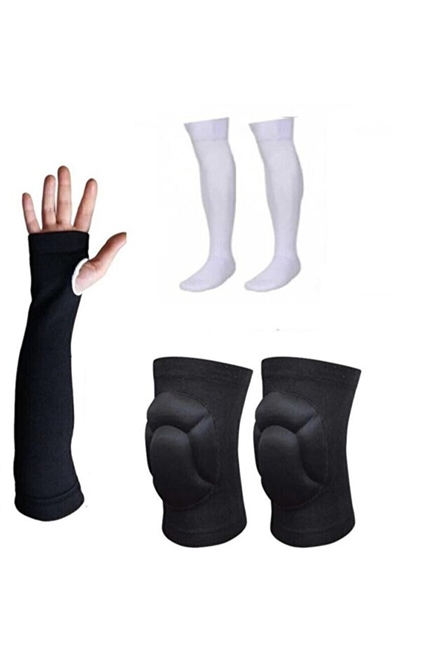 Volleyball Knee Pad Volleyball Socks Volleyball Sleeve Set