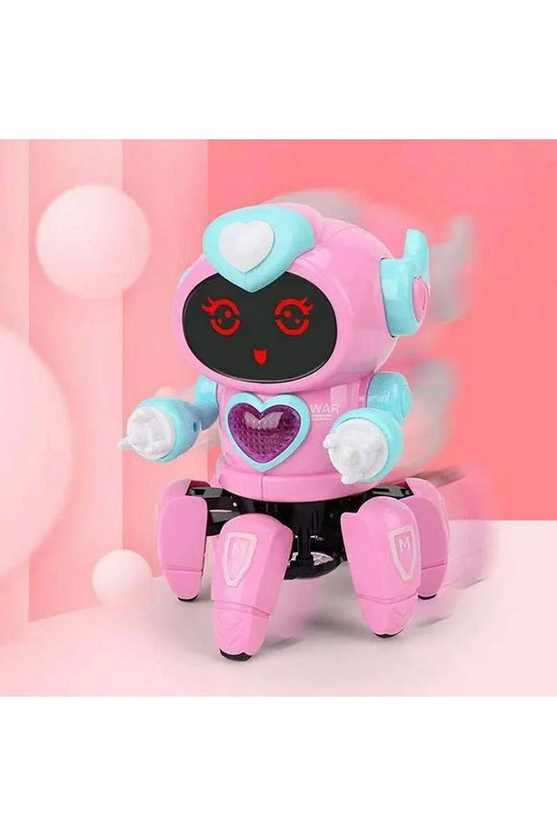 Sesli Işıklı Sevimli Robot - Uzaktan Kumandalı Robot - 3