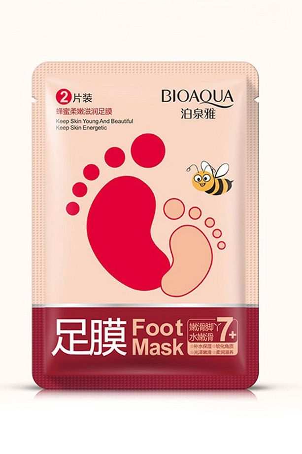Ballı ve Meyve Asitli Ayak Maskesi Pedikür Çorapları 35 gr - 1 çift - 1